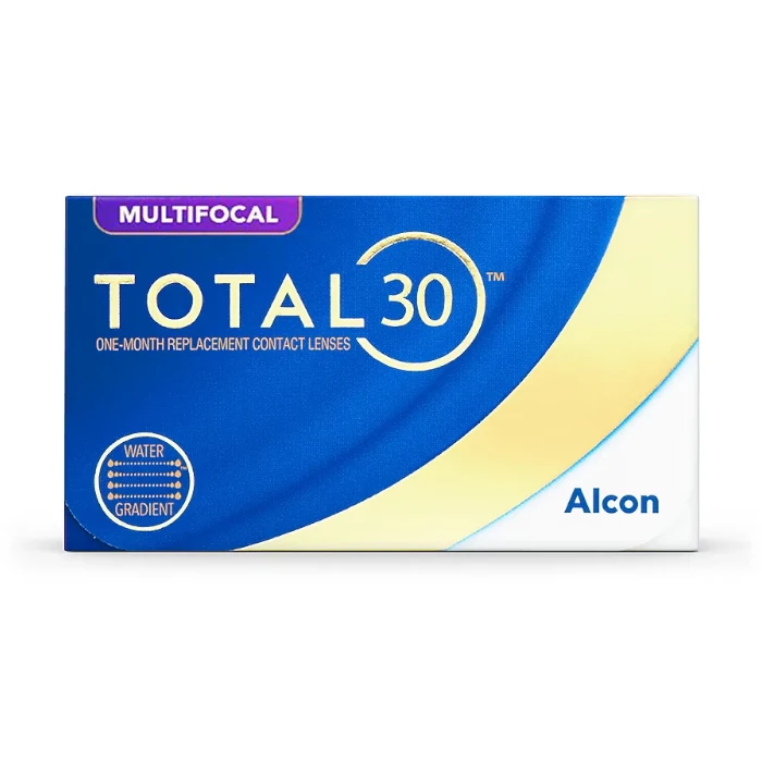 Total30 Multifocal contact lenses box